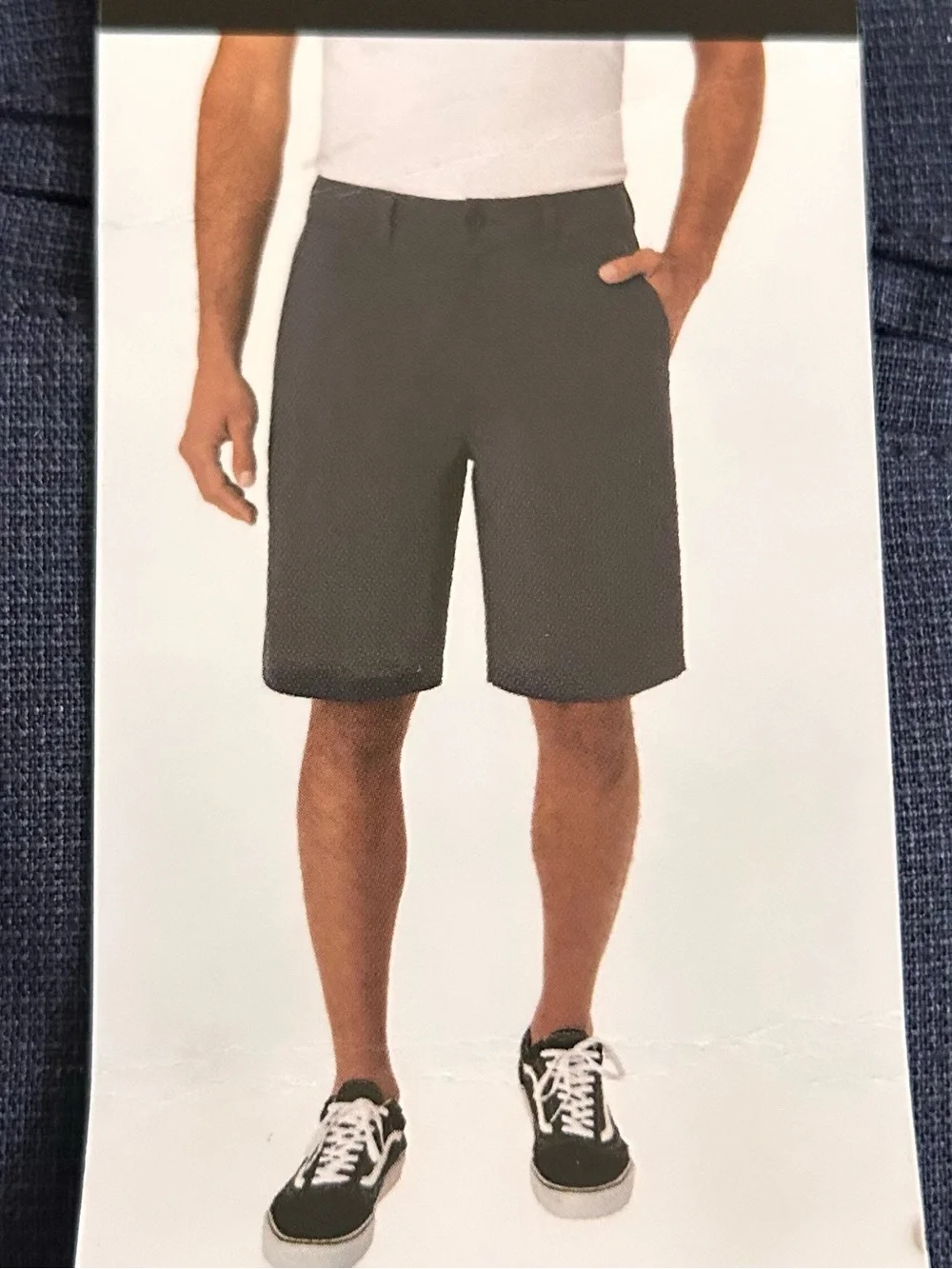 $60 NWT O'Neill Men's Lightweight Hybrid Shorts Blue Size 40 two way stretch